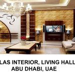 VILLAS INTERIOR, LIVING HALL, ABU DHABI, UAE